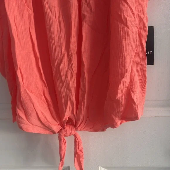 I.N. Studio Coral Blouse s. 2X new w tags - Picture 5 of 5